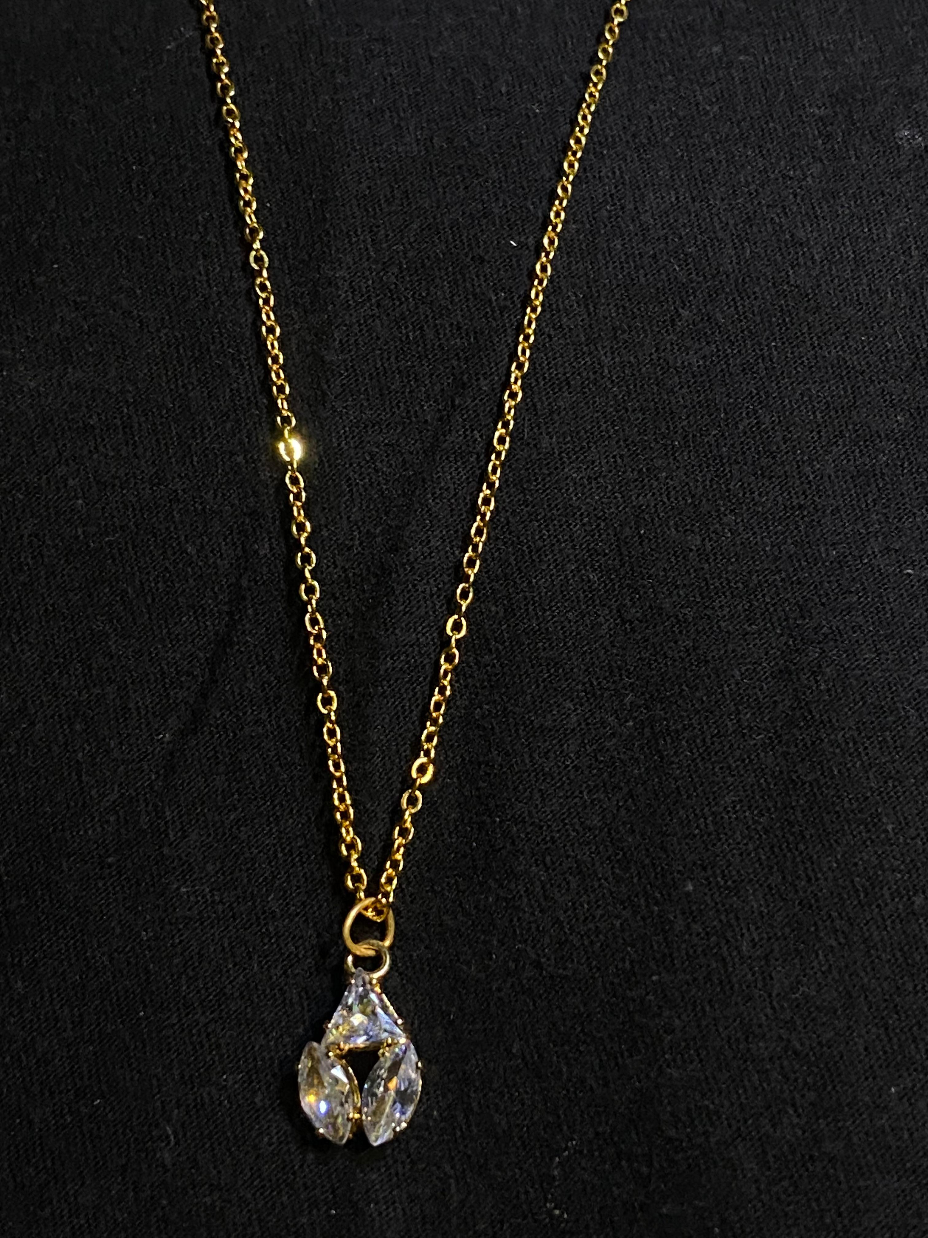 American Diamond Design Chain With Awesome Party Wear Look